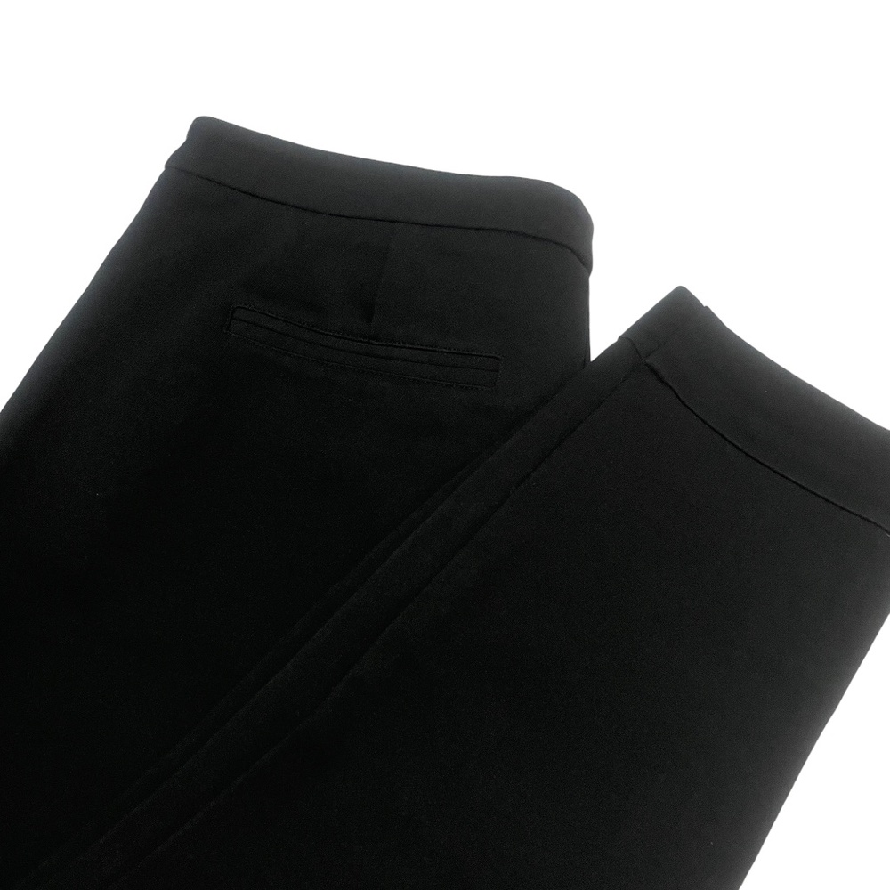 Ivanka Trump Small Black Dress Pants Zippered Side Pockets Ankle